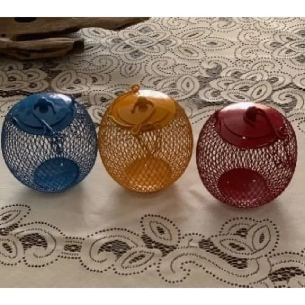 New Set of 3 Squirrel Proof Bird Feeders for Outside